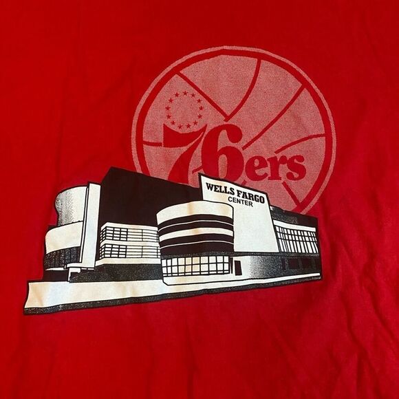 Philadelphia 76ers NBA T-shirt size XL - Picture 2 of 5